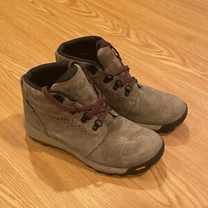 Danner Taupe Suede Hiking Boots